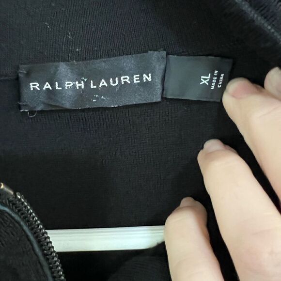 Ralph Lauren Black Label Men’s Zip Up Sweater. Excellent Condition. Size XL - Picture 6 of 6